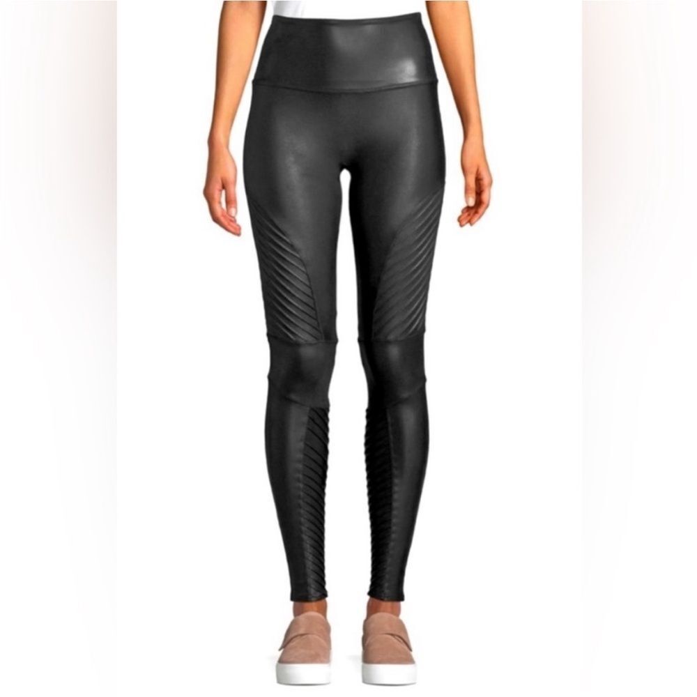 SPANX Moto Leggings in Black size medium